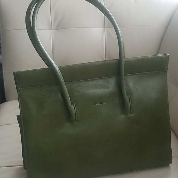 Tuci Italia leather Magnetic closure bag - Picture 1 of 4